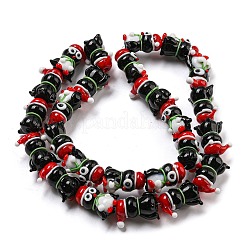 Handmade Lampwork Beads Strands&nbsp;LAMP-L079-02A