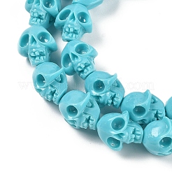 Synthetic Coral Carved Beads Strands&nbsp;CORA-M001-10B