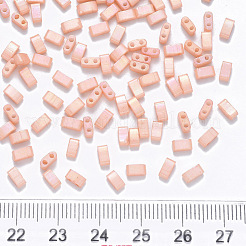 FGB 2-Hole Baking Paint Glass Seed Beads&nbsp;X-SEED-S031-M-596