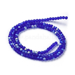 Imitation Jade Glass Beads Strands&nbsp;EGLA-A034-T2mm-MB06