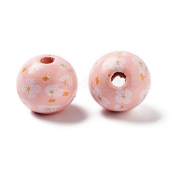 Wood European Beads&nbsp;WOOD-M011-06F