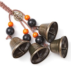 Iron Bell Pendant Decoration&nbsp;HJEW-JM02475