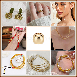 Brass Beads&nbsp;KK-PH0036-67G