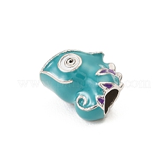 304 Stainless Steel Enamel European Beade&nbsp;STAS-Z199-08P