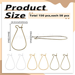 Iron Hoop Earring Findings&nbsp;IFIN-LP0001-18B