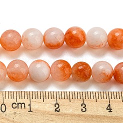 Natural Dyed Yellow Jade Beads Strands&nbsp;G-Q160-A01-01G