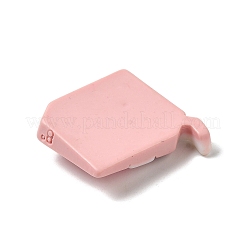 不透明な漫画の樹脂カボション  ジュエリー作りのための  ドリンク  25x27x6.5mm&nbsp;CRES-D027-01D