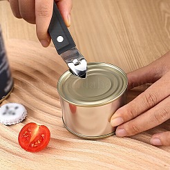 430ステンレスボトルオープナー  プラスチック製のハンドル付き  ステンレス鋼色  152.5x41x18mm&nbsp;AJEW-WH20018-113