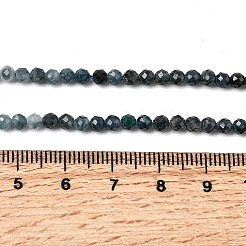 Natural Blue Tourmaline Beads Strands&nbsp;G-G294-A02-3mm
