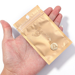 16連売り長方形密封袋  宝石の保管用  ゴールド  12x7.5cm  100個/セット&nbsp;PW-WG50985-01