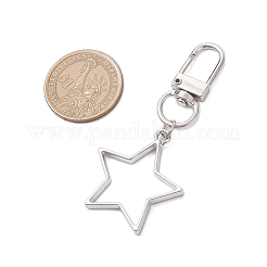 Alloy Star Pendant Decorations&nbsp;HJEW-JM04174