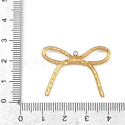 304ステンレスペンダント  ボウコントチャーム  ゴールドカラー  24.5x31.5x2.5mm  穴：1.4mm&nbsp;LS-STAS-B092-06G