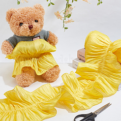 Polyester Ruffled Ribbon&nbsp;DIY-WH0632-77C
