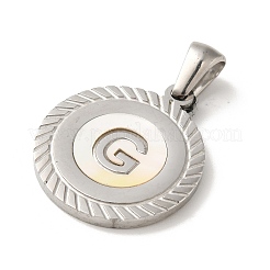 304 Stainless Steel Pendants&nbsp;STAS-I204-G-P