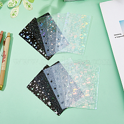 12Pcs 12 Styles PVC Notebook Index Divider Sheets&nbsp;FIND-FH0011-94