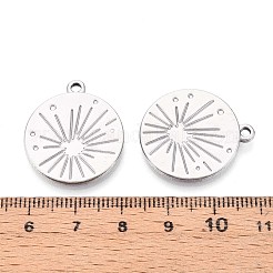 304 Stainless Steel Pendants&nbsp;STAS-T065-14P