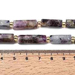 Natural Lepidolite/Purple Mica Stone Beads Strands&nbsp;G-D353-A17