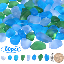 80Pcs Ocean Series Glass Display Decoration&nbsp;DJEW-PA0001-04B