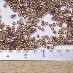 MIYUKIデリカビーズ  シリンダー  日本製シードビーズ  11/0  （db0122)ルートビアゴールド光沢  1.3x1.6mm  穴：0.8mm  約2000個/10g&nbsp;X-SEED-J020-DB0122