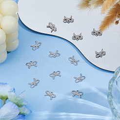 200Pcs 201 Stainless Steel Pendants&nbsp;STAS-DC0017-13