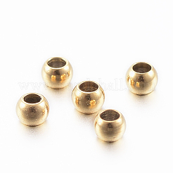 Ion Plating(IP) 304 Stainless Steel Beads&nbsp;X-STAS-H394-08G