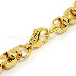 Trendy 304 Stainless Steel Venetian Chain Bracelets&nbsp;STAS-A028-B029G