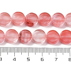 Cherry Quartz Glass Beads Strands&nbsp;G-C159-B04-01