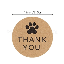 Thank You Stickers Roll&nbsp;STIC-PW0006-019