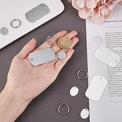 Blank Pendants Key Chain DIY Making Kit&nbsp;DIY-GA0002-50