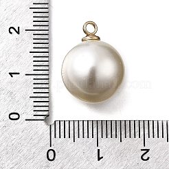 ABS Plastic Imitation Pearl Pendants&nbsp;FIND-H052-01H-01KCG