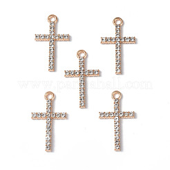 Alloy Crystal Rhinestone Pendants&nbsp;PALLOY-F288-03KCG