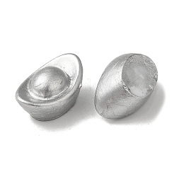 オペーク樹脂カボション  インゴット  銀  12x19x10mm&nbsp;CRES-D028-02B