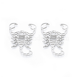 201 Stainless Steel Filigree Joiners&nbsp;STAS-N090-LA924-1