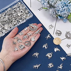 112Pcs Tibetan Style Alloy Pendants&nbsp;FIND-PH0062-11