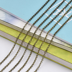Brass Rolo Chains&nbsp;X-CHC-S008-002F-AB