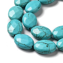 Natural Howlite Beads Strands&nbsp;G-C025-05