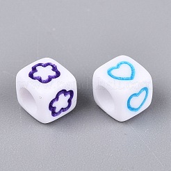 Opaque Acrylic Beads&nbsp;SACR-Q001-09C