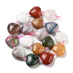 Natural Mixed Gemstone Beads Strands&nbsp;G-C150-A12-01