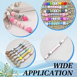 78Pcs 26 Styles Silicone Beads&nbsp;SIL-ME0001-18