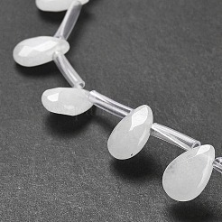 Natural White Jade Beads Strands&nbsp;G-Q167-A03-01