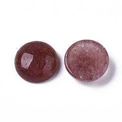 Natural Strawberry Quartz Gemstone Cabochons&nbsp;G-T020-16mm-16