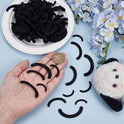 300Pcs 5 Styles Felt Crafts&nbsp;FIND-PH0027-65