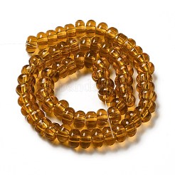 Transparent Glass Beads Strands&nbsp;LAMP-G156-20P