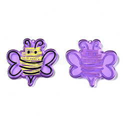 Translucent Acrylic Pendants&nbsp;TACR-T021-40C