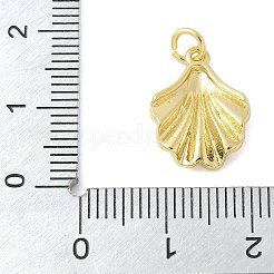 Brass Micro Pave Cubic Zirconia Pendants&nbsp;KK-K298-12G