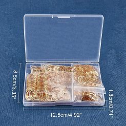 Brass Linking Rings&nbsp;KK-FH0001-39