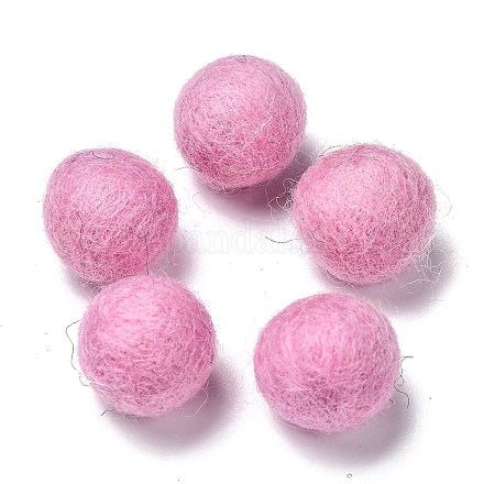 Wool Felt Balls&nbsp;AJEW-P081-A15-1