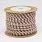 Braided Nylon Cord, Macrame Woven Rope, for Jewelry Making String Knitting Craft, Colorful, 2mm, about 20yards/roll