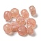 Opaque Acrylic Bead, Rondelle, Dark Salmon, 8x5mm, Hole: 1.6mm