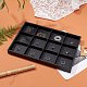 Stackable Wood Display Trays Covered By Black Leatherette&nbsp;PCT106-5